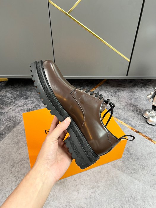 Shoes business shoes Brown 001