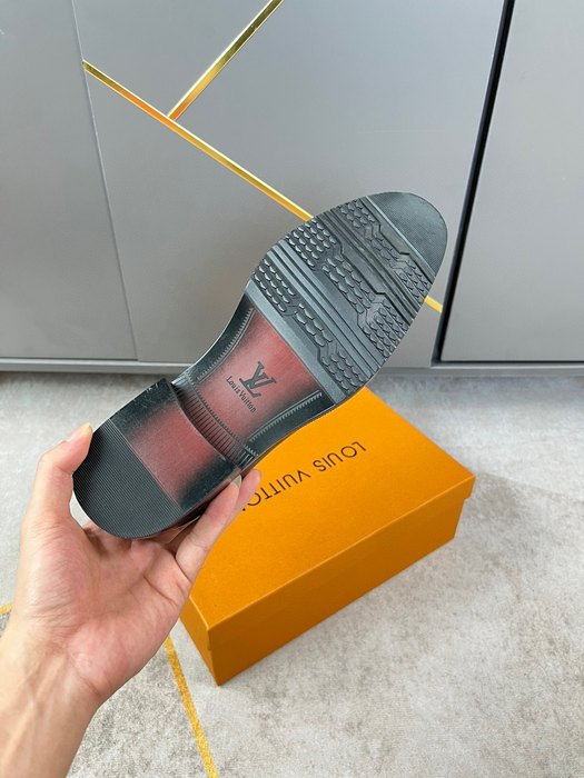 Shoes business shoes Brown 002