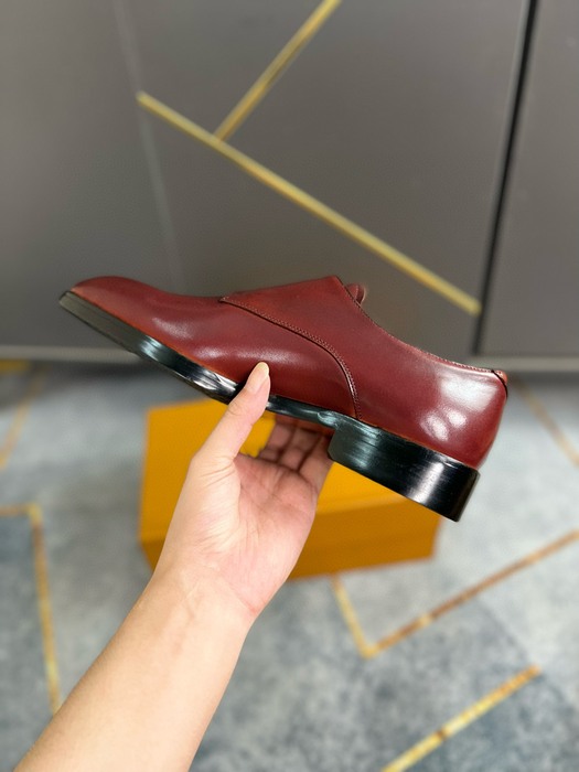 Shoes double monk strap shoes Brown