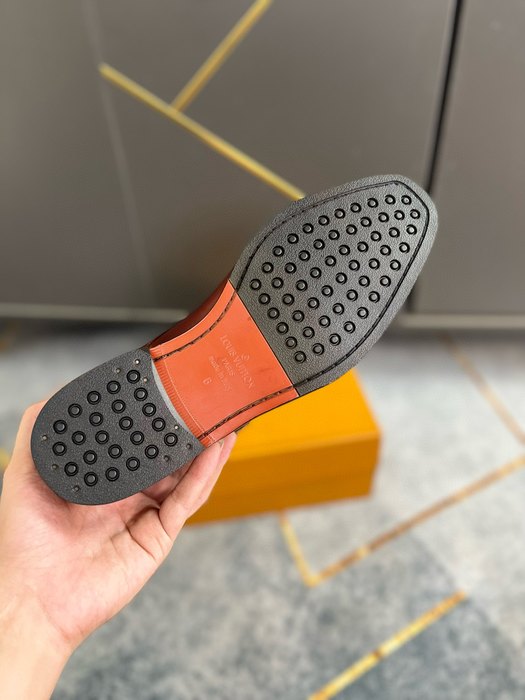 Shoes double monk strap shoes Brown