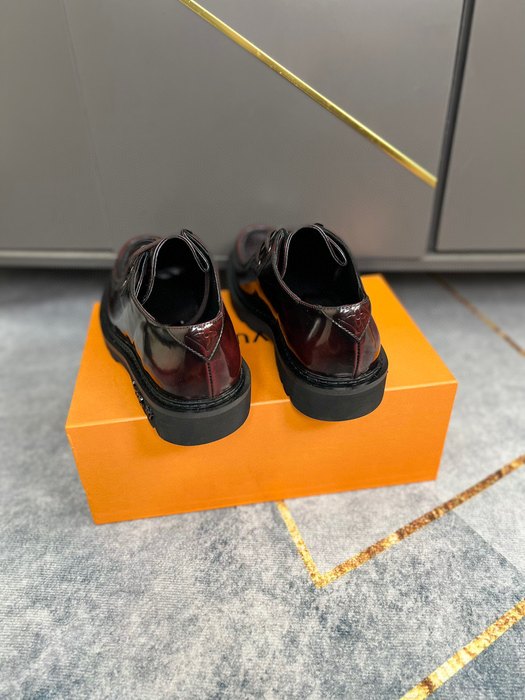 Shoes loafer Burgundy 001