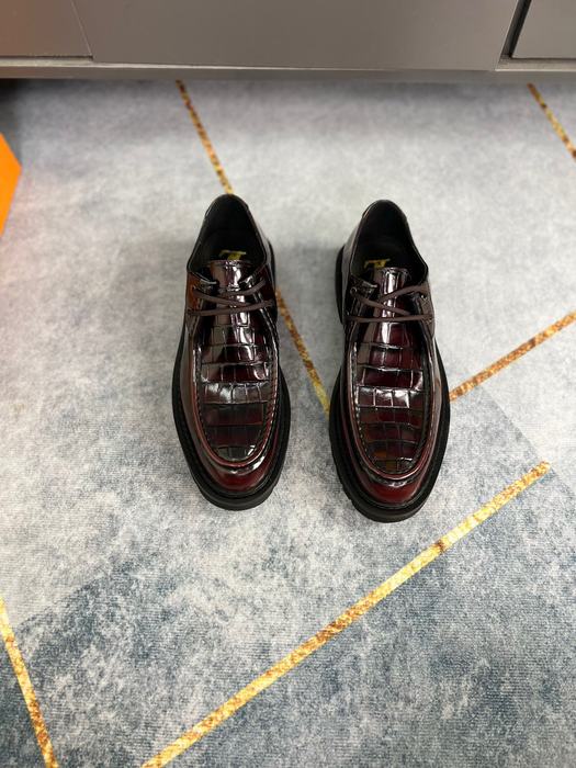 Shoes loafer Burgundy 001