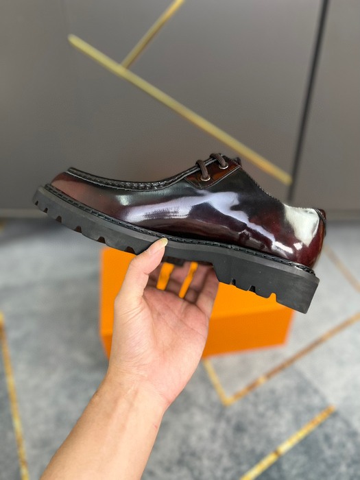 Shoes loafer Burgundy 001