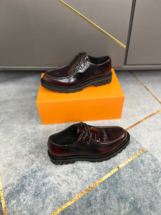 Shoes loafer Burgundy 001