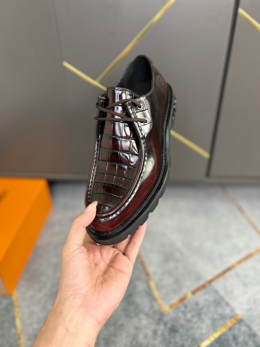 Shoes loafer Burgundy 001