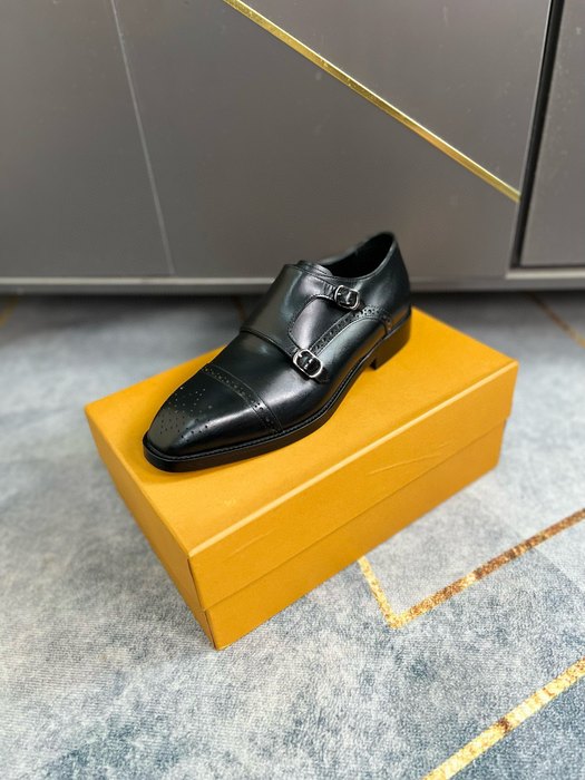 Shoes monk strap shoes Black