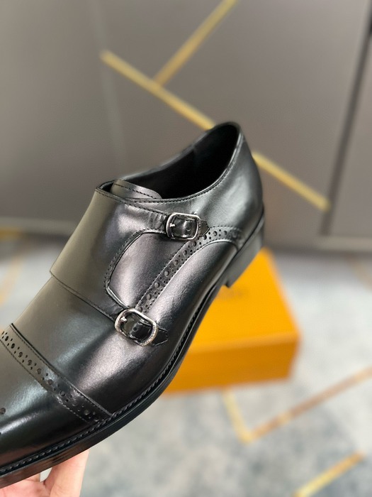 Shoes monk strap shoes Black