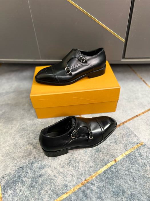 Shoes monk strap shoes Black
