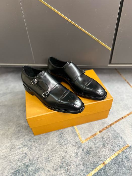 Shoes monk strap shoes Black