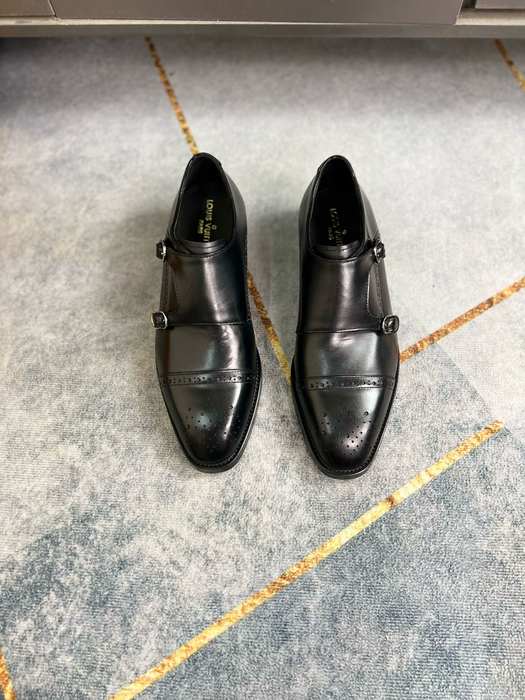 Shoes monk strap shoes Black