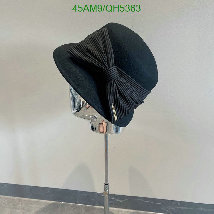 Yupoo miumiu hat bucket beige black band QH5363