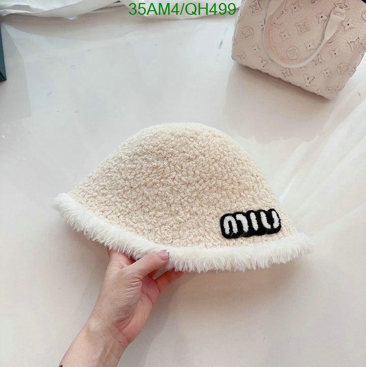 Yupoo miumiu hat bucket beige black edge QH499