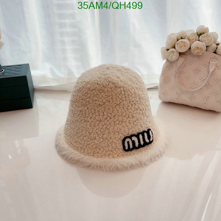 Yupoo miumiu hat bucket beige black edge QH499