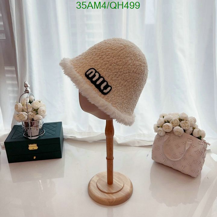 Yupoo miumiu hat bucket beige black edge QH499