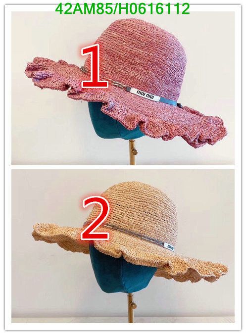 Yupoo miumiu hat floppy pink flower trim H0616112