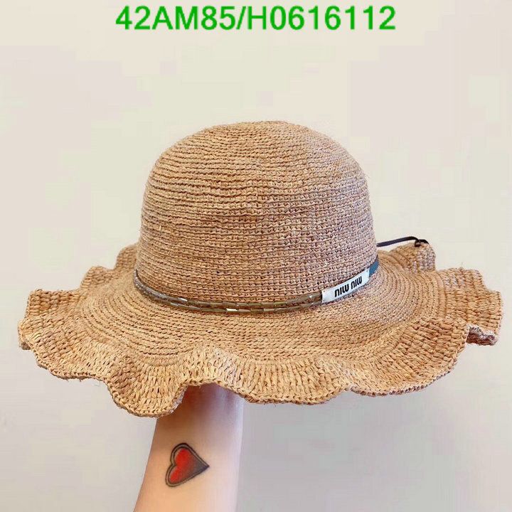 Yupoo miumiu hat floppy pink flower trim H0616112