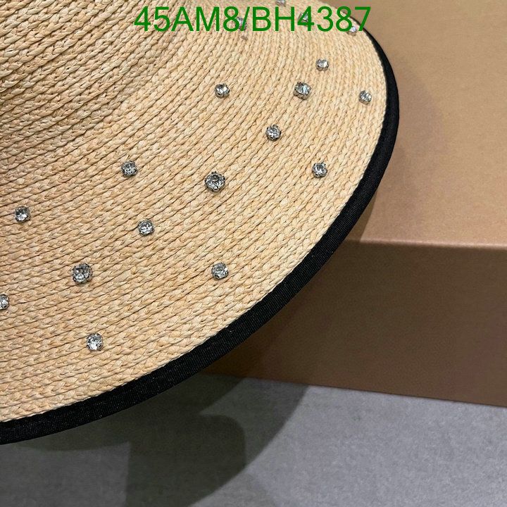 Yupoo miumiu hat visor beige pattern BH4387