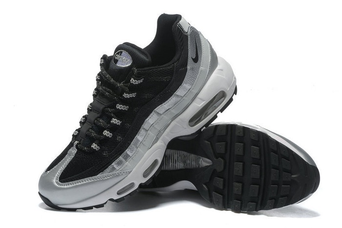 YUPOO Nike Wmns Air Max 95 QS “Metallic Platinum∕Black White”