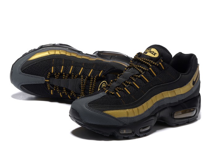 Yupoo Nike Air Max 95 Premium “Black∕Metallic Gold” 40 46(ECC5)