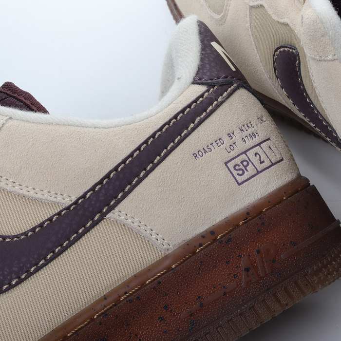 Yupoo Nike Air force 1 shoes Beige 001