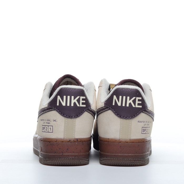 Yupoo Nike Air force 1 shoes Beige 001