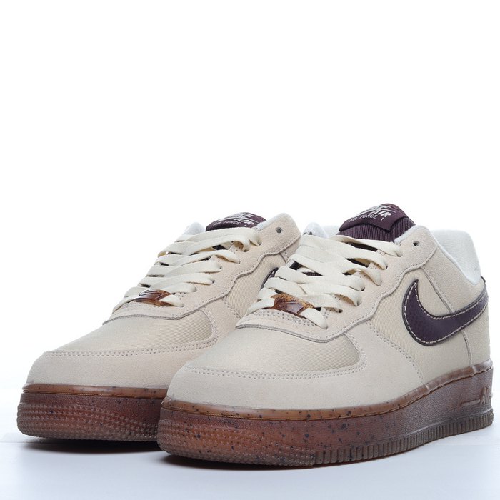 Yupoo Nike Air force 1 shoes Beige 001