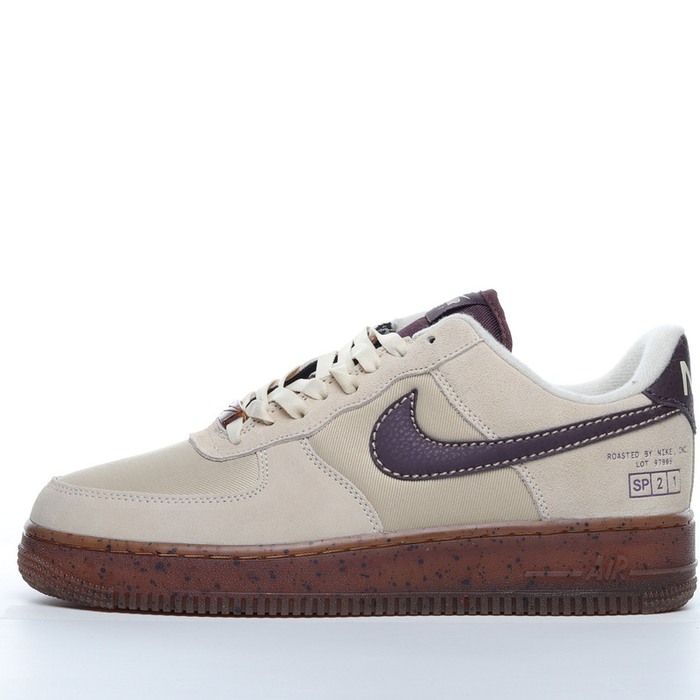 Yupoo Nike Air force 1 shoes Beige 001