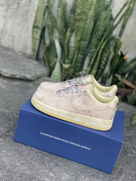 Yupoo Nike Air force 1 sneakers Beige 007