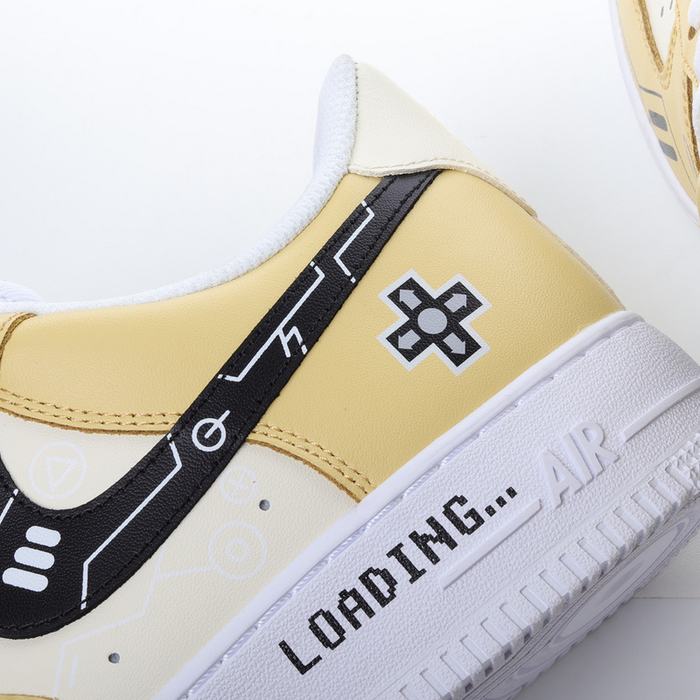 Yupoo Nike Air force 1 sneakers Beige 012