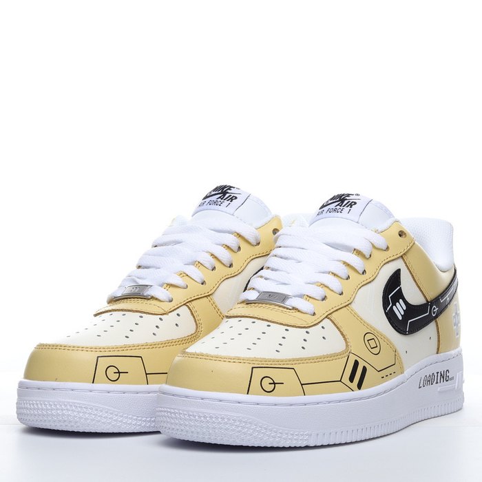 Yupoo Nike Air force 1 sneakers Beige 012