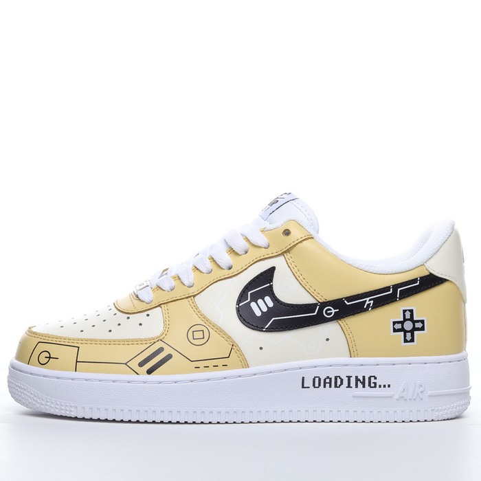 Yupoo Nike Air force 1 sneakers Beige 012