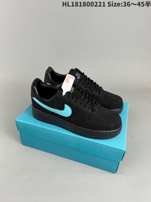 Yupoo Nike Air force 1 sneakers Black 004