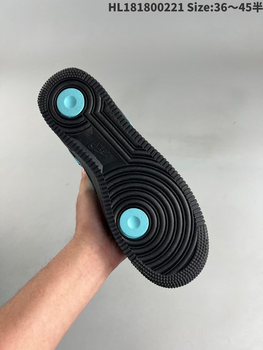 Yupoo Nike Air force 1 sneakers Black 004