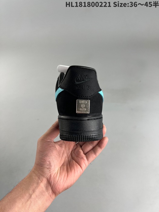 Yupoo Nike Air force 1 sneakers Black 004