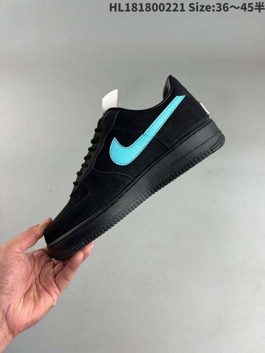 Yupoo Nike Air force 1 sneakers Black 004