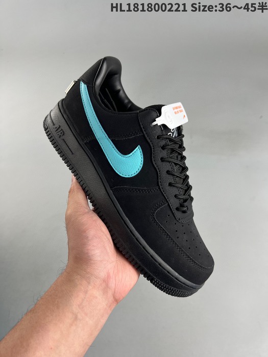Yupoo Nike Air force 1 sneakers Black 004