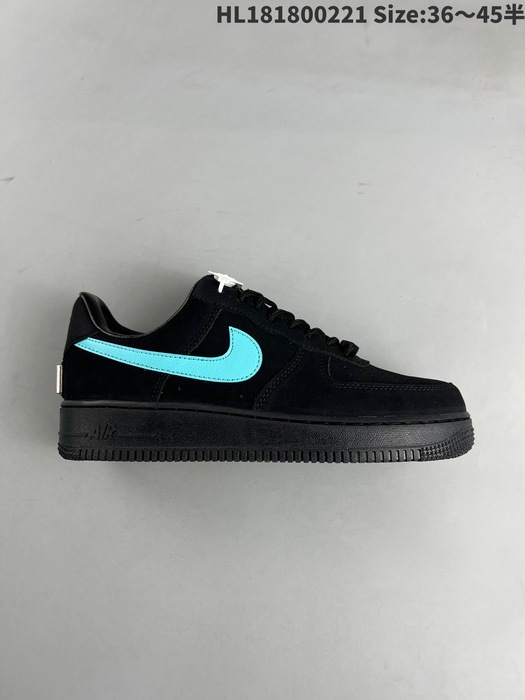 Yupoo Nike Air force 1 sneakers Black 004