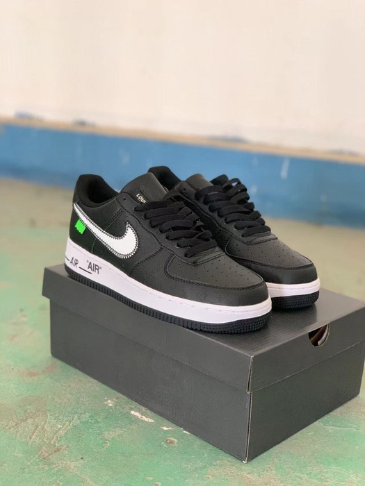 Yupoo Nike Air force 1 sneakers Black 005