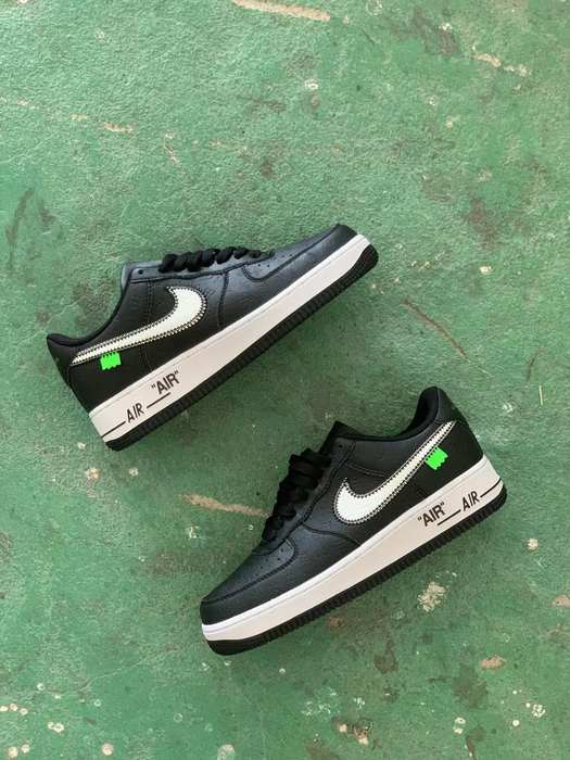Yupoo Nike Air force 1 sneakers Black 005