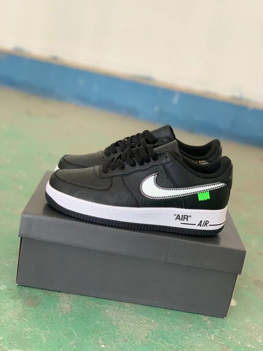 Yupoo Nike Air force 1 sneakers Black 005
