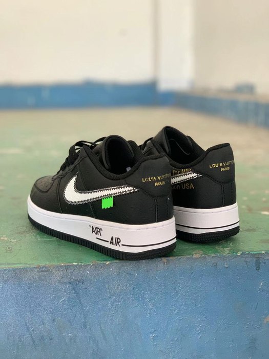 Yupoo Nike Air force 1 sneakers Black 005