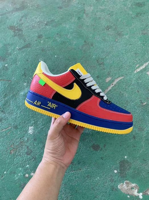 Yupoo Nike Air force 1 sneakers Blue 003