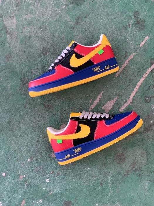 Yupoo Nike Air force 1 sneakers Blue 003