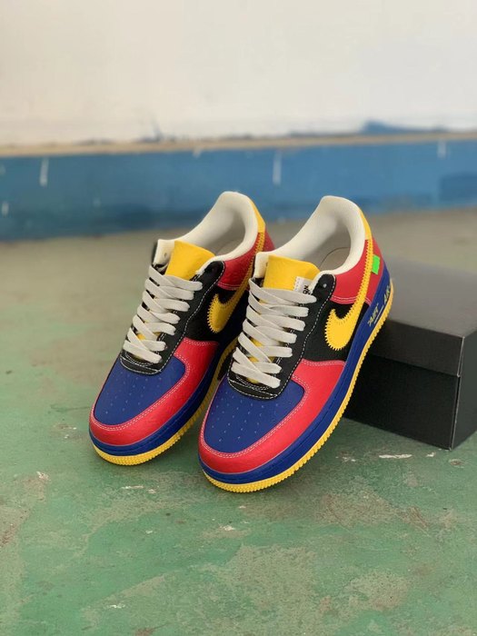 Yupoo Nike Air force 1 sneakers Blue 003