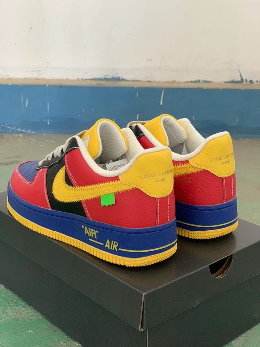 Yupoo Nike Air force 1 sneakers Blue 003