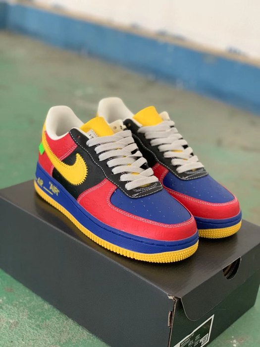 Yupoo Nike Air force 1 sneakers Blue 003