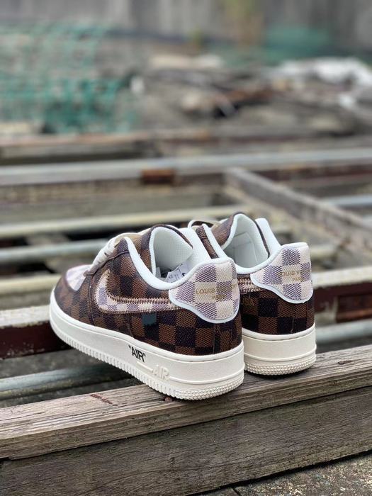 Yupoo Nike Air force 1 sneakers Brown 003