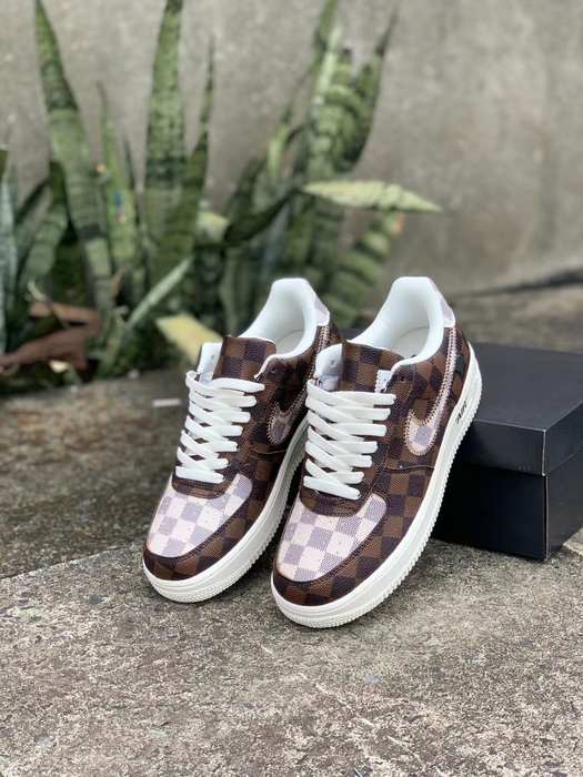 Yupoo Nike Air force 1 sneakers Brown 003