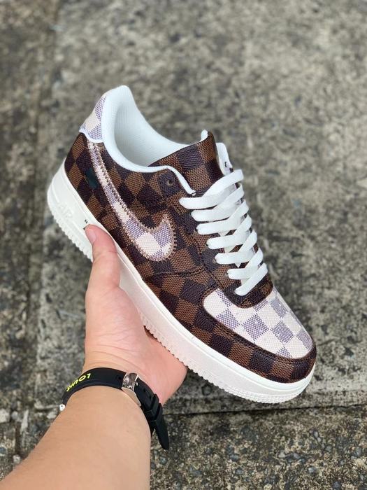 Yupoo Nike Air force 1 sneakers Brown 003