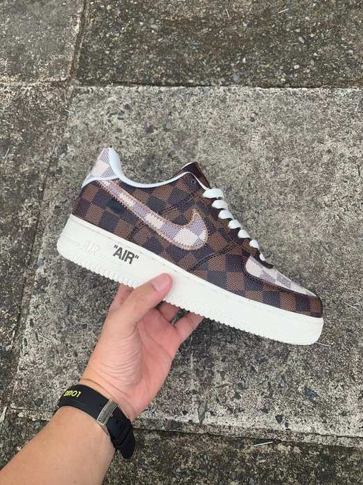 Yupoo Nike Air force 1 sneakers Brown 003